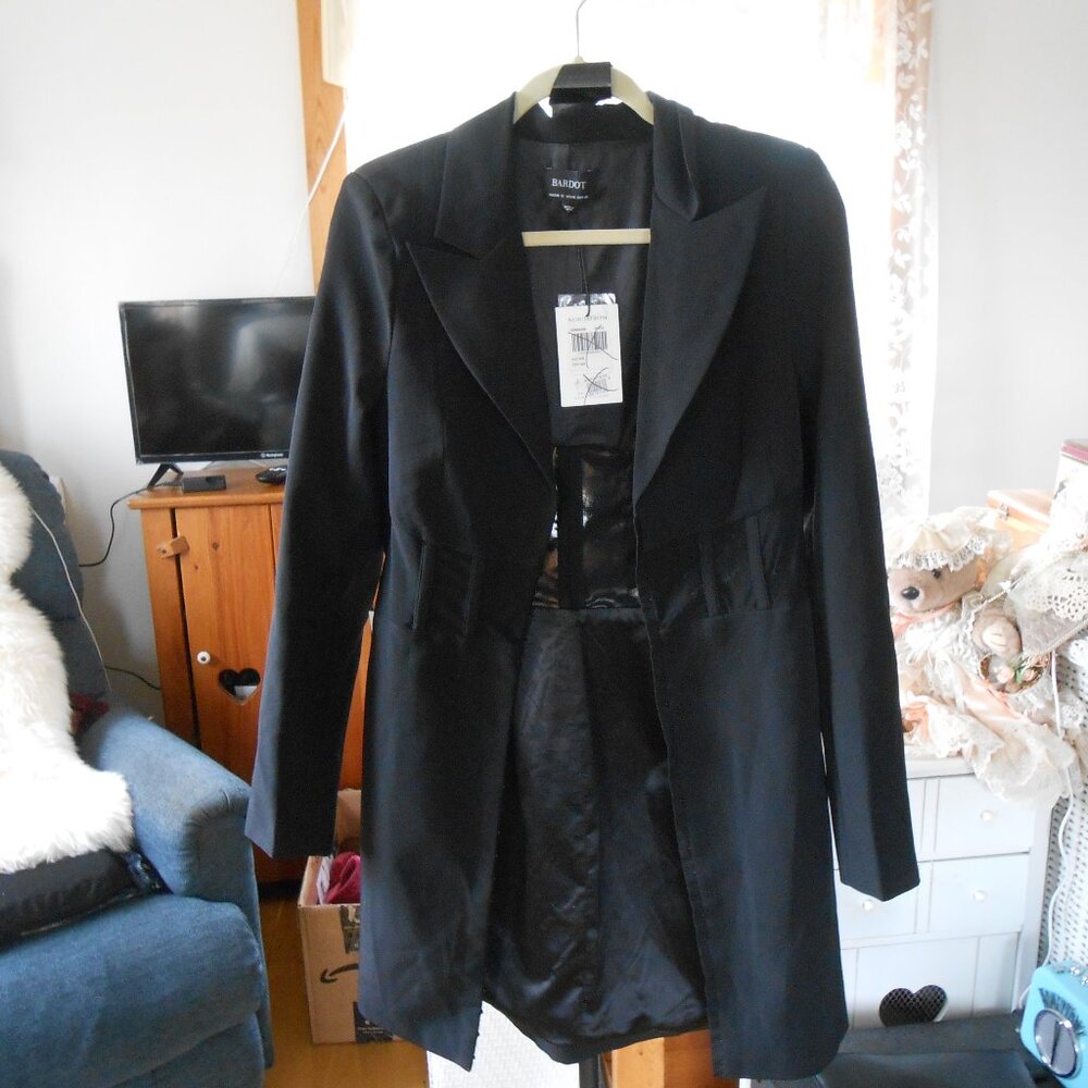 BARDOT LONG JACKET-DUSTER-WOMEN'S SIZE S/M